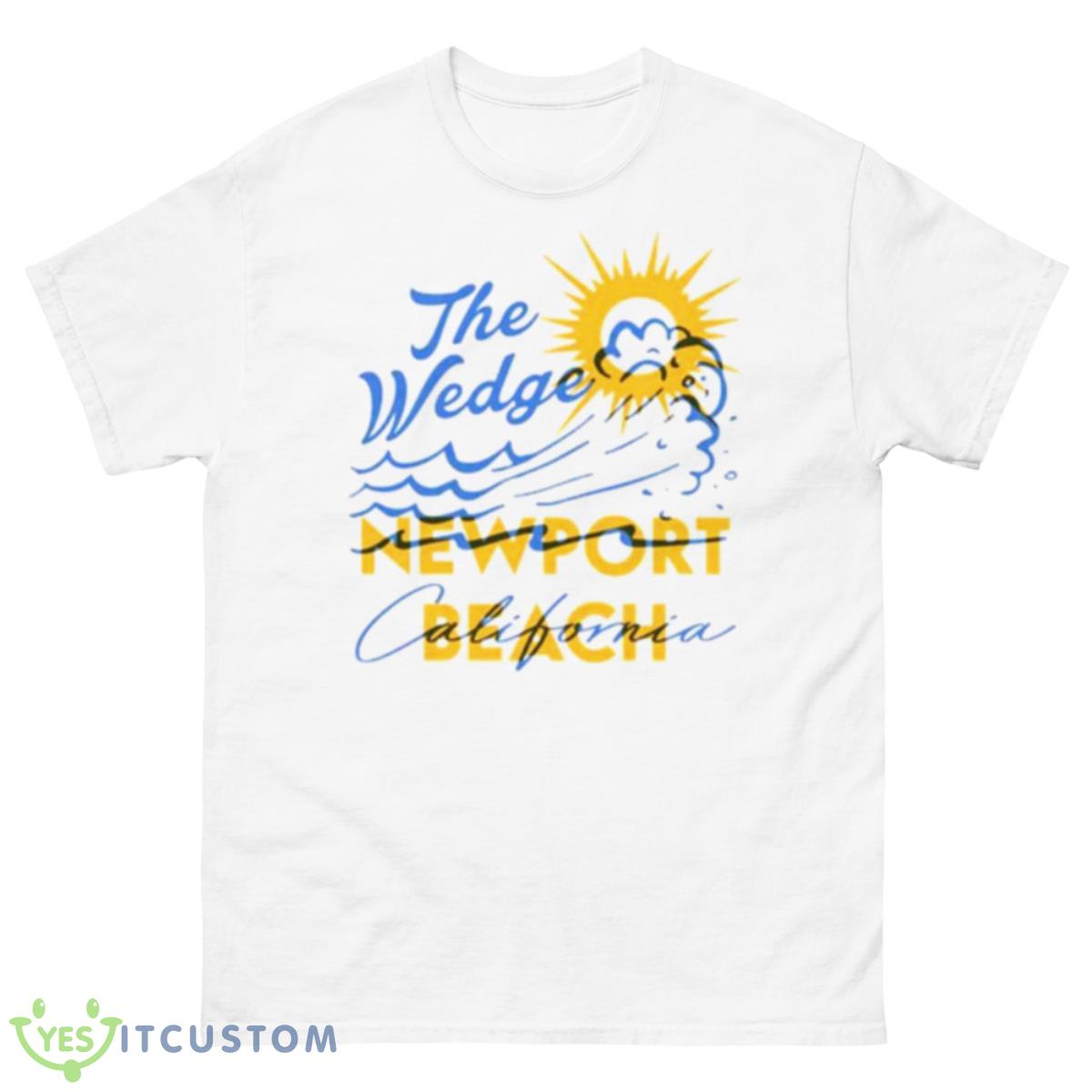 The Wedge Newport Beach CA Shirt 10 The Wedge Newport Beach CA Shirt - 500 Men’s Classic Tee Gildan