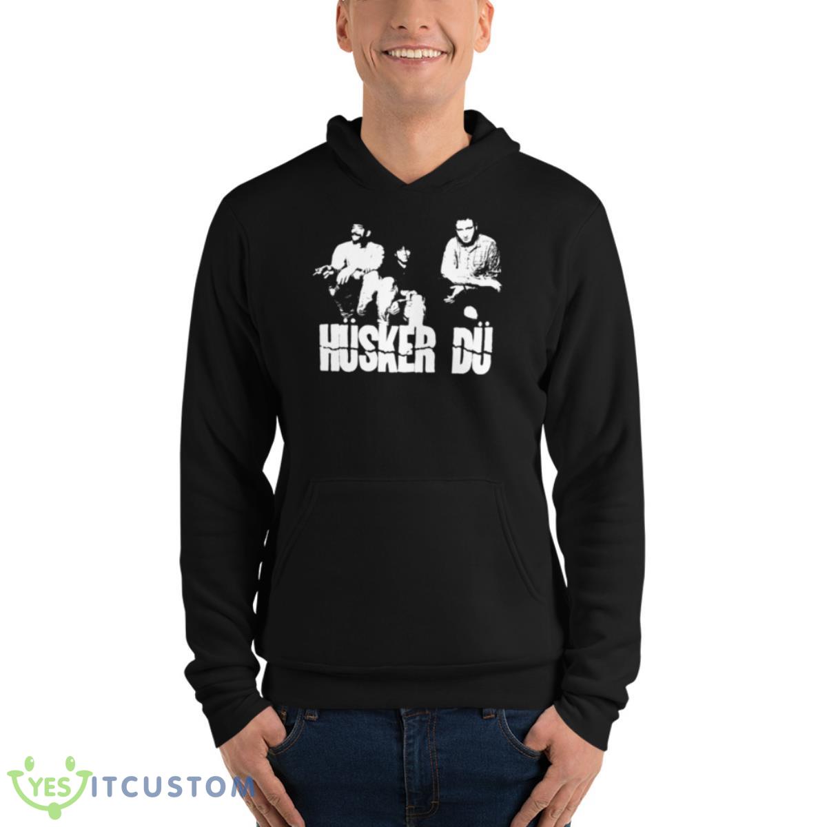 The White Stencil Hüsker Dü Ice Cold Ice Shirt 4 The White Stencil Hüsker Dü Ice Cold Ice Shirt - Unisex Fleece Pullover Hoodie