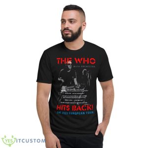 The Who Hits Back The Nelson1 2023 New Tour Shirt - Short Sleeve T-Shirt