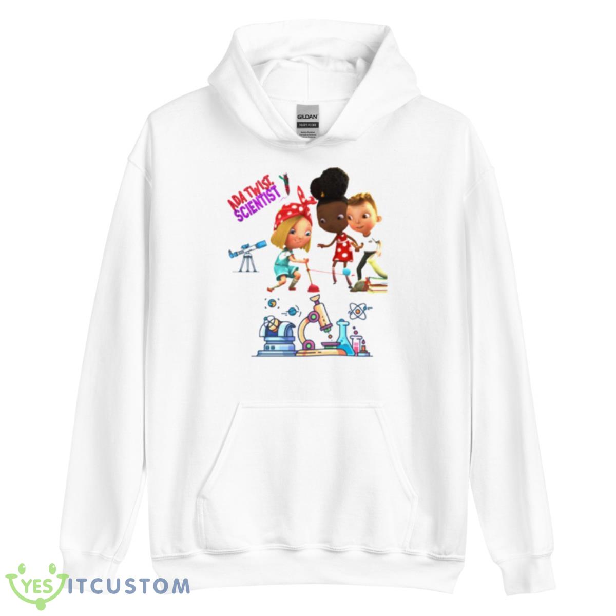 The Young Scientist Ada Twist Scientist Shirt 11 The Young Scientist Ada Twist Scientist Shirt - Unisex Heavy Blend Hooded Sweatshirt