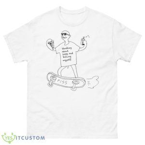 Thinking About Boobs And Killing Myself Shirt - 500 Men’s Classic Tee Gildan