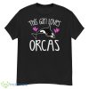 THIS GIRL LOVES ORCAS Killer Whale Shirt Cute Kid Mom Gift - G500 Men’s Classic T-Shirt