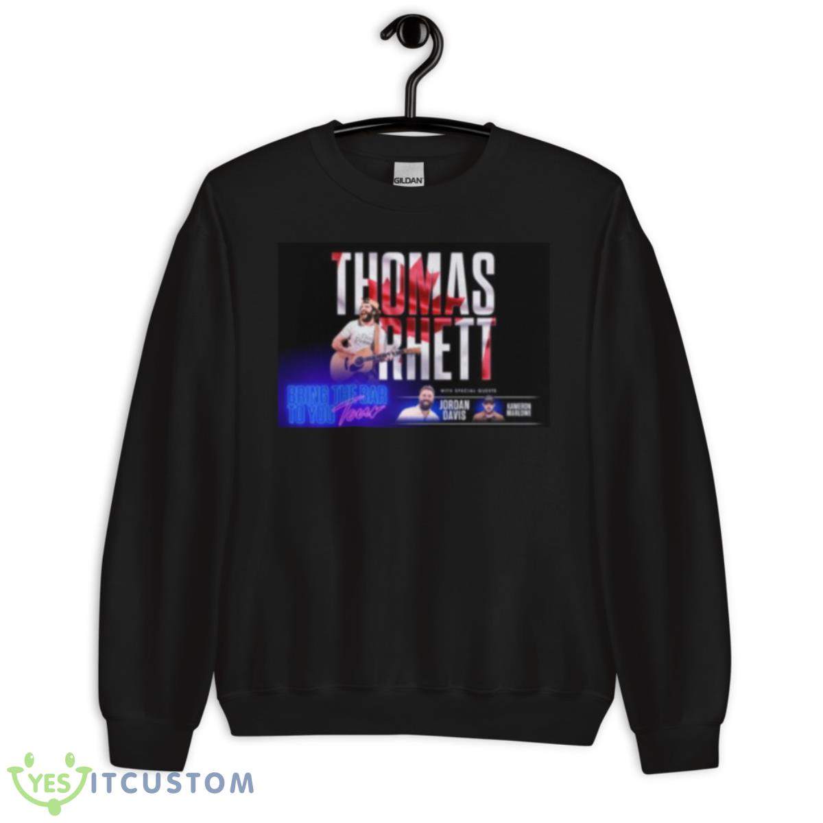 Thomas Bring The Bar 2023 New Tour Shirt 3 Thomas Bring The Bar 2023 New Tour Shirt - Unisex Crewneck Sweatshirt