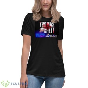 Thomas Bring The Bar 2023 New Tour Shirt 11 Thomas Bring The Bar 2023 New Tour Shirt - Women's Relaxed Short Sleeve Jersey Tee