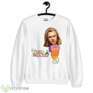 Thor A The Explorer Parody Shirt - Unisex Heavy Blend Crewneck Sweatshirt