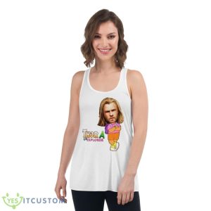 Thor A The Explorer Parody Shirt 8 Thor A The Explorer Parody Shirt - Women's Flowy Racerback Tank
