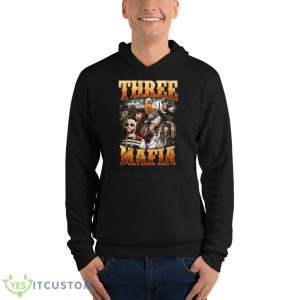 Three 6 Mafia Vintage Shirt - Unisex Fleece Pullover Hoodie