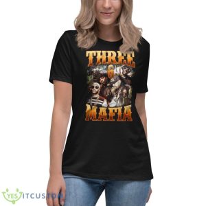 Three 6 Mafia Vintage Shirt - Women's Relaxed Short Sleeve Jersey Tee