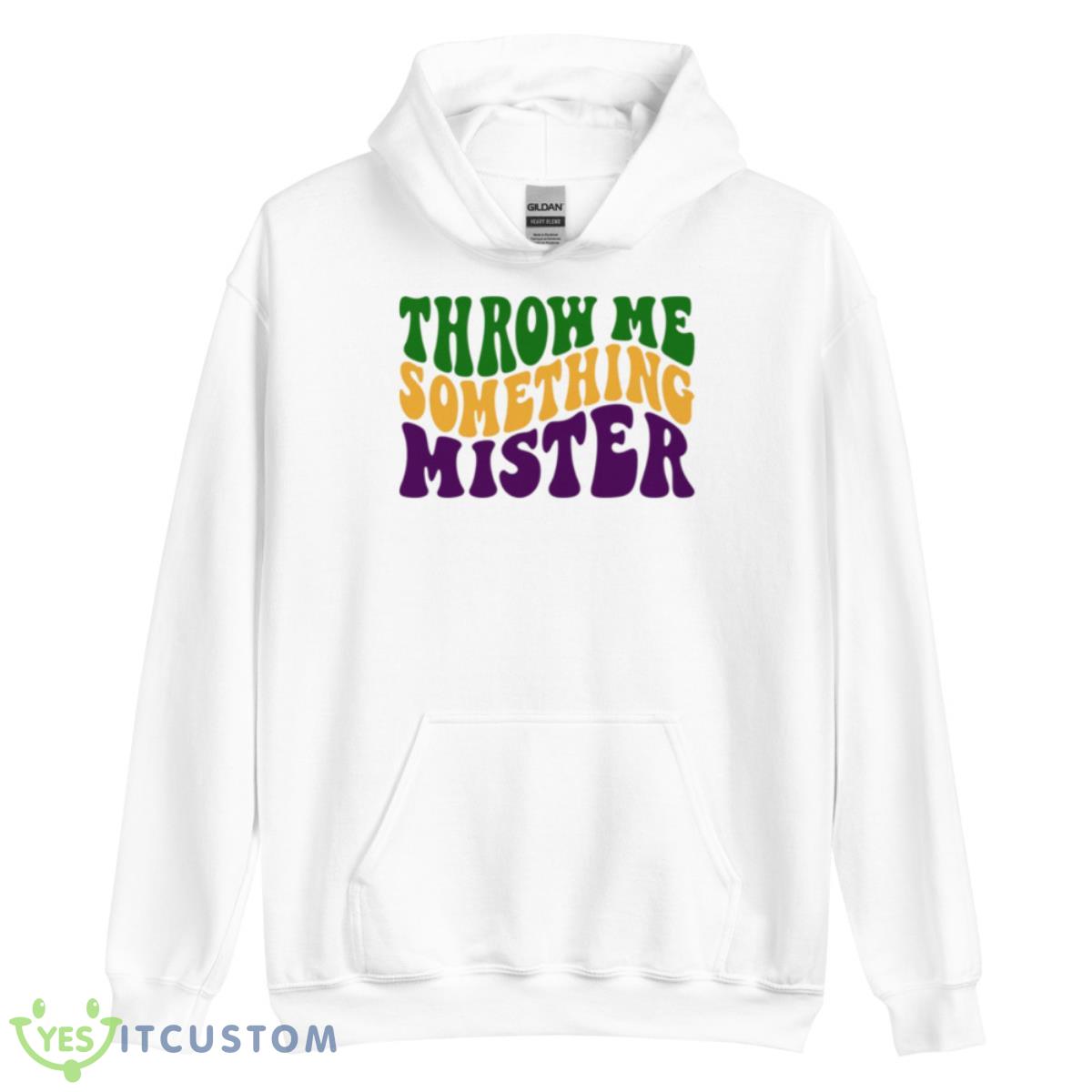 Throw Me Something Mister Vintage Shirt 3 Throw Me Something Mister Vintage Shirt - Unisex Heavy Blend Hooded Sweatshirt