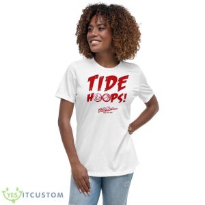 Tide Hoops Full Moon Bar B Que Shirt - Women's Relaxed Short Sleeve Jersey Tee