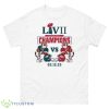 Tigers Eagles Vs Chiefs Super Bowl LVII Champions 2023 Shirt - 500 Men’s Classic Tee Gildan