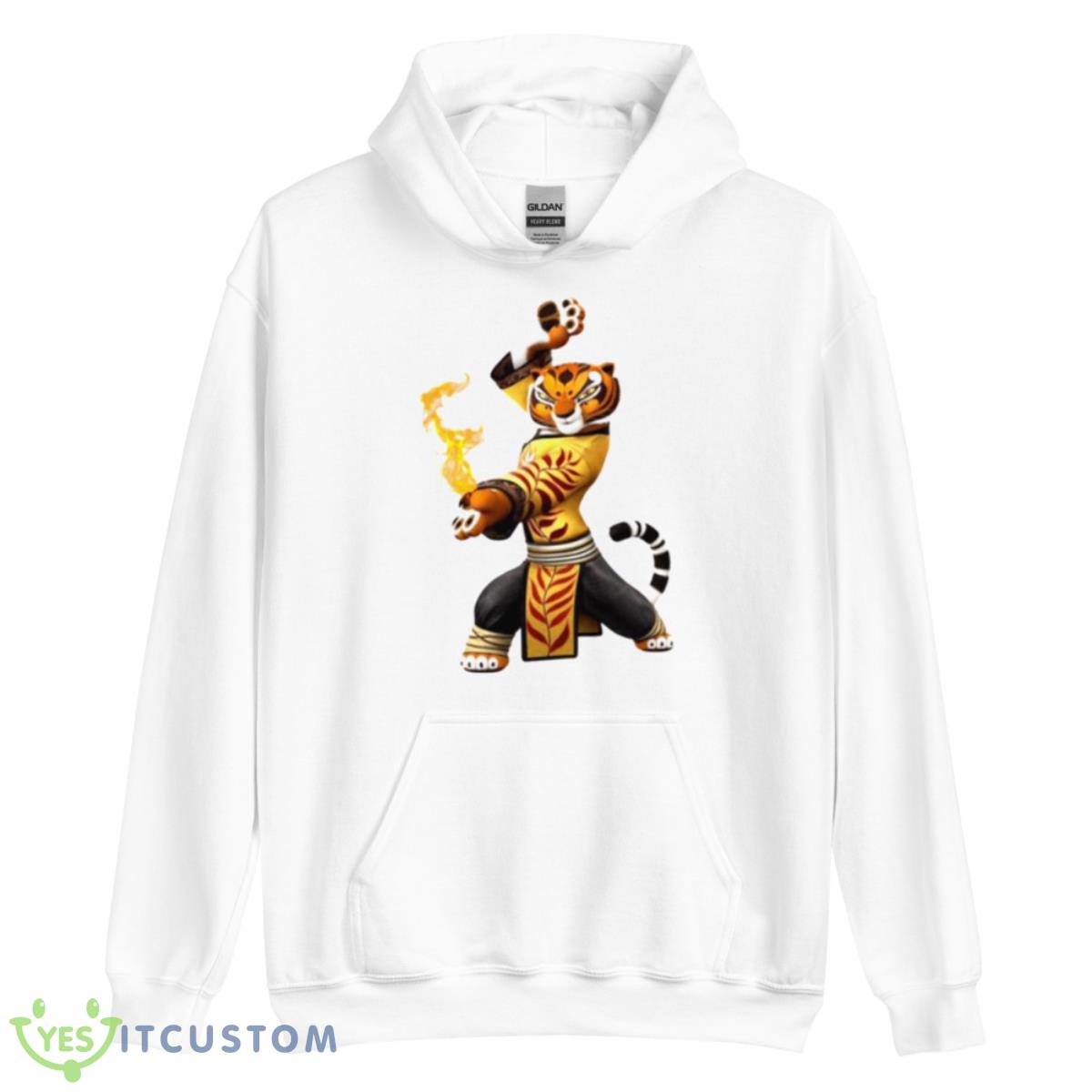 Tigress From Kung Fu Panda Animation Shirt 3 Tigress From Kung Fu Panda Animation Shirt - Unisex Heavy Blend Hooded Sweatshirt