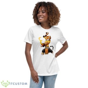 Tigress From Kung Fu Panda Animation Shirt 9 Tigress From Kung Fu Panda Animation Shirt - Women's Relaxed Short Sleeve Jersey Tee