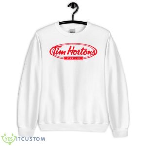 Tim Hortons Red Field Logo Shirt - Unisex Heavy Blend Crewneck Sweatshirt