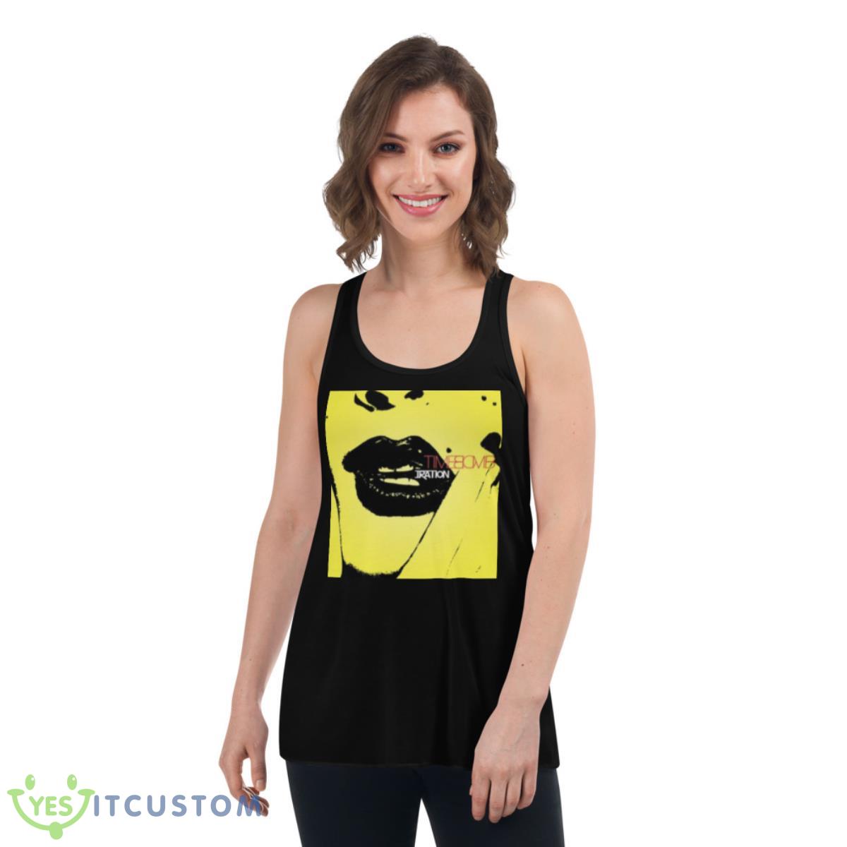 Time Iration Band 2023 New Tour Shirt 5 Time Iration Band 2023 New Tour Shirt - Women's Flowy Racerback Tank