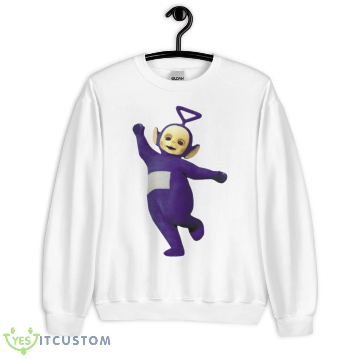 Tinky Winky Teletubbies Shirt 2 Tinky Winky Teletubbies Shirt - Unisex Heavy Blend Crewneck Sweatshirt