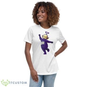 Tinky Winky Teletubbies Shirt 9 Tinky Winky Teletubbies Shirt - Women's Relaxed Short Sleeve Jersey Tee