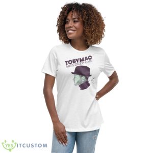 Tobymac Hits Deep Tour 2023 Shirt 9 Tobymac Hits Deep Tour 2023 Shirt - Women's Relaxed Short Sleeve Jersey Tee