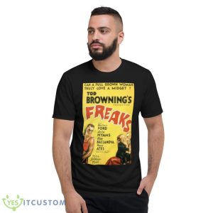 Tod Browning’s Freaks Movie Shirt - Short Sleeve T-Shirt