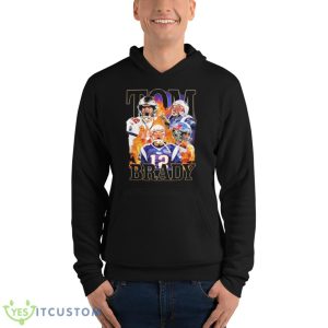 Tom Brady Goat 2023 Shirt - Unisex Fleece Pullover Hoodie