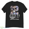 Tom Brady New England Patriots 2000 2020 6x Super Bowl Thank You For The Memories Signature Shirt - G500 Men’s Classic T-Shirt