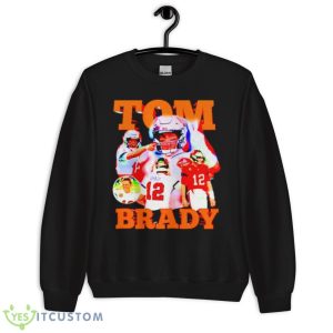 Tom Brady Picture Collage Shirt 8 Tom Brady Picture Collage Shirt - Unisex Crewneck Sweatshirt