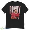 Tom Brady Tampa Bay Buccaneers Statistics Bold Signature Shirt - G500 Men’s Classic T-Shirt
