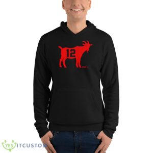 Tom Brady The Goat 2000 2023 Shirt - Unisex Fleece Pullover Hoodie