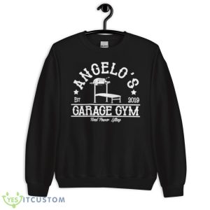 Tony Angelo Gym Shirt, Angelo’s Garage Gym Shirt - Unisex Crewneck Sweatshirt
