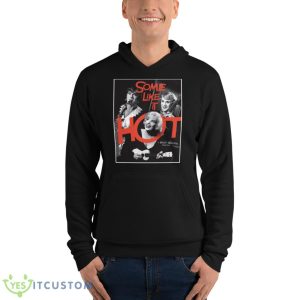 Tony Curtis Some Like It Hot Marilyn Monroe Shirt - Unisex Fleece Pullover Hoodie