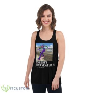 Tony Hawk’s Neon Genesis Evangelion 3 Shirt - Women's Flowy Racerback Tank
