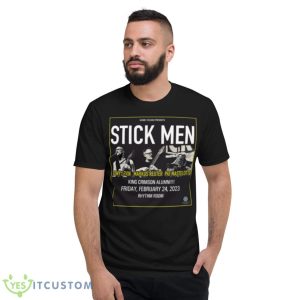 Tony Levin Stick Men Shirt 2023 New Tour Shirt - Short Sleeve T-Shirt