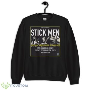 Tony Levin Stick Men Shirt 2023 New Tour Shirt - Unisex Crewneck Sweatshirt