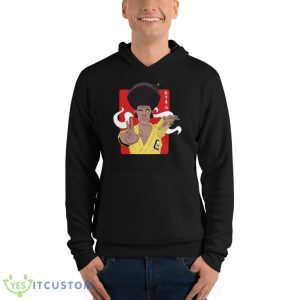 Too Busy Looking Good Jim Kelly Enter The Dragon Shirt - Unisex Fleece Pullover Hoodie