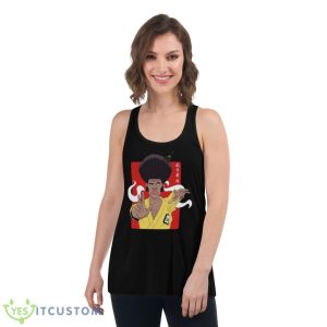 Too Busy Looking Good Jim Kelly Enter The Dragon Shirt - Women's Flowy Racerback Tank