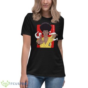 Too Busy Looking Good Jim Kelly Enter The Dragon Shirt - Women's Relaxed Short Sleeve Jersey Tee