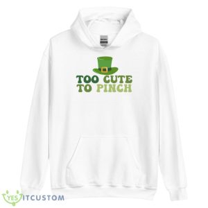 Too Cute To Pinch Lucky Blessed Sweatshirt - Unisex Heavy Blend Hooded Sweatshirt