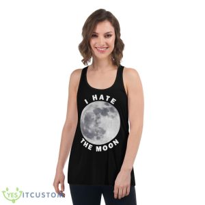 Topatoco I Hate The Moon Shirt - Women's Flowy Racerback Tank