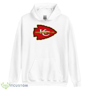 Travis Kelce Burrowhead My Ass KC Super Bowl Classic Shirt - Unisex Heavy Blend Hooded Sweatshirt