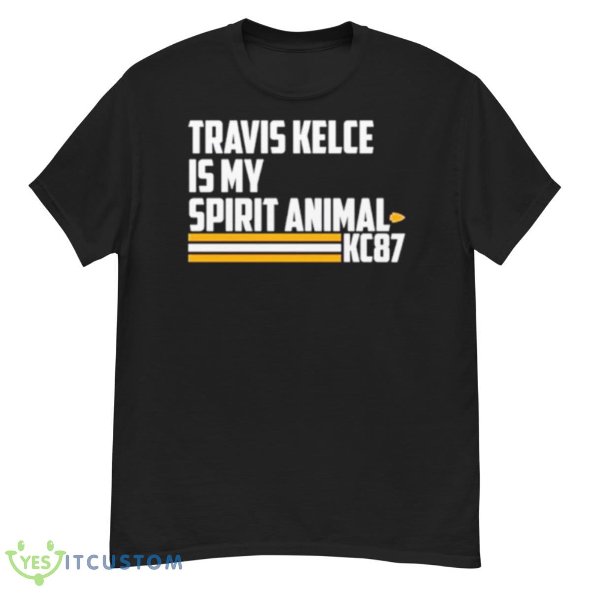 Travis Kelce Is My Spirit Animal Kc87 Shirt 12 Travis Kelce Is My Spirit Animal Kc87 Shirt - G500 Men’s Classic T-Shirt