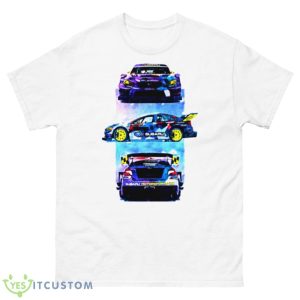 Travis Pastrana’s 2020 Subaru Wrx Sti Stunt Car Shirt - 500 Men’s Classic Tee Gildan