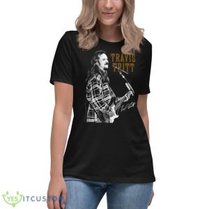 Travis Tritt On Stage Shirt - Women's Relaxed Short Sleeve Jersey Tee