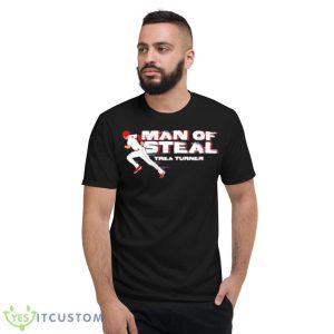 Trea Turner Man Of Steal Shirt - Short Sleeve T-Shirt