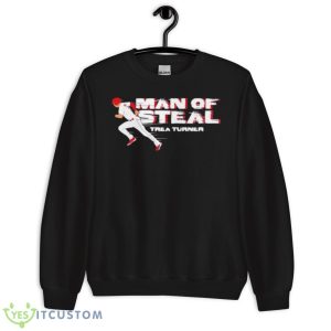 Trea Turner Man Of Steal Shirt - Unisex Crewneck Sweatshirt