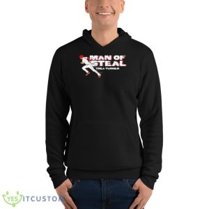 Trea Turner Man Of Steal Shirt - Unisex Fleece Pullover Hoodie