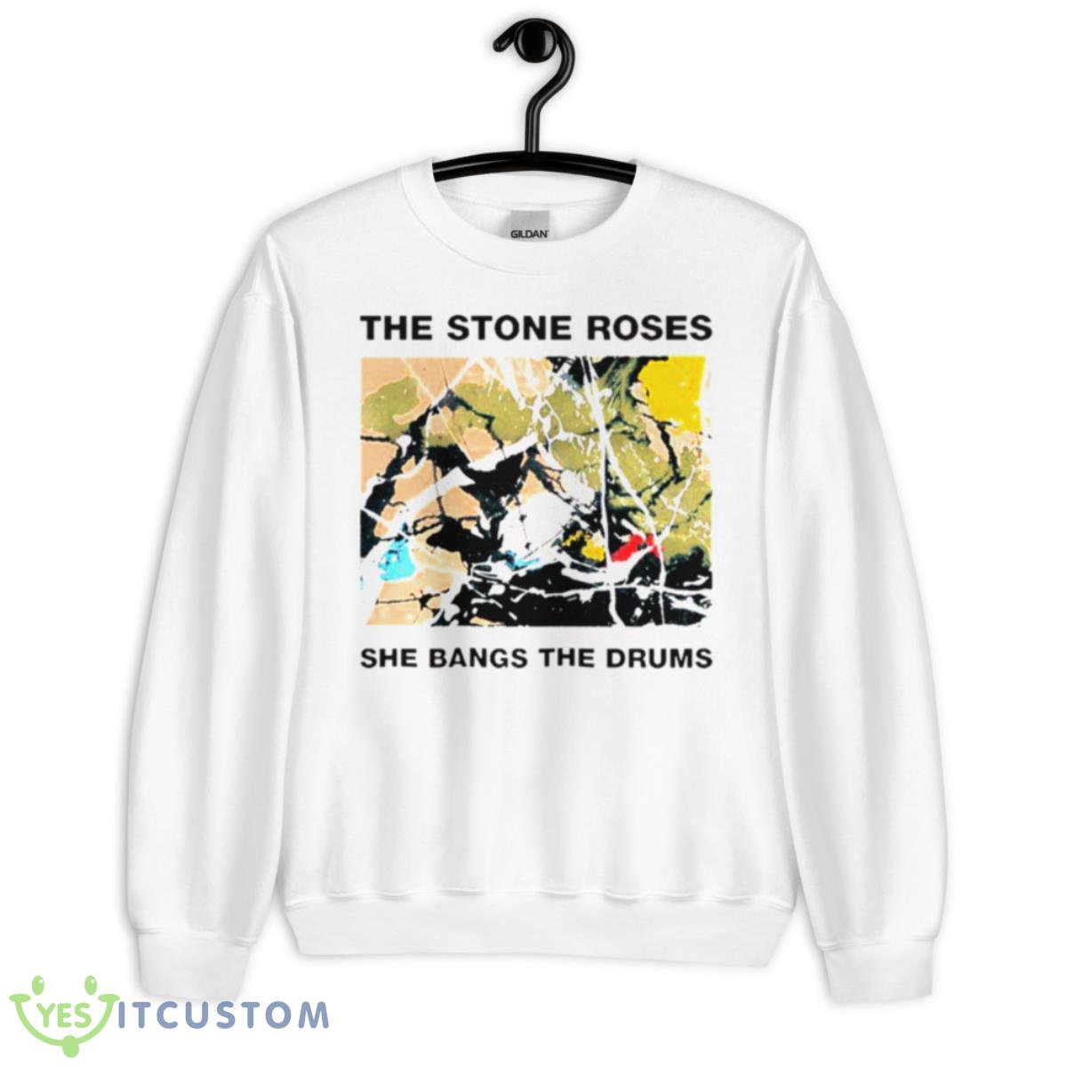 Trending She Bangs The Drums The Stone Roses Shirt 2 Trending She Bangs The Drums The Stone Roses Shirt - Unisex Heavy Blend Crewneck Sweatshirt
