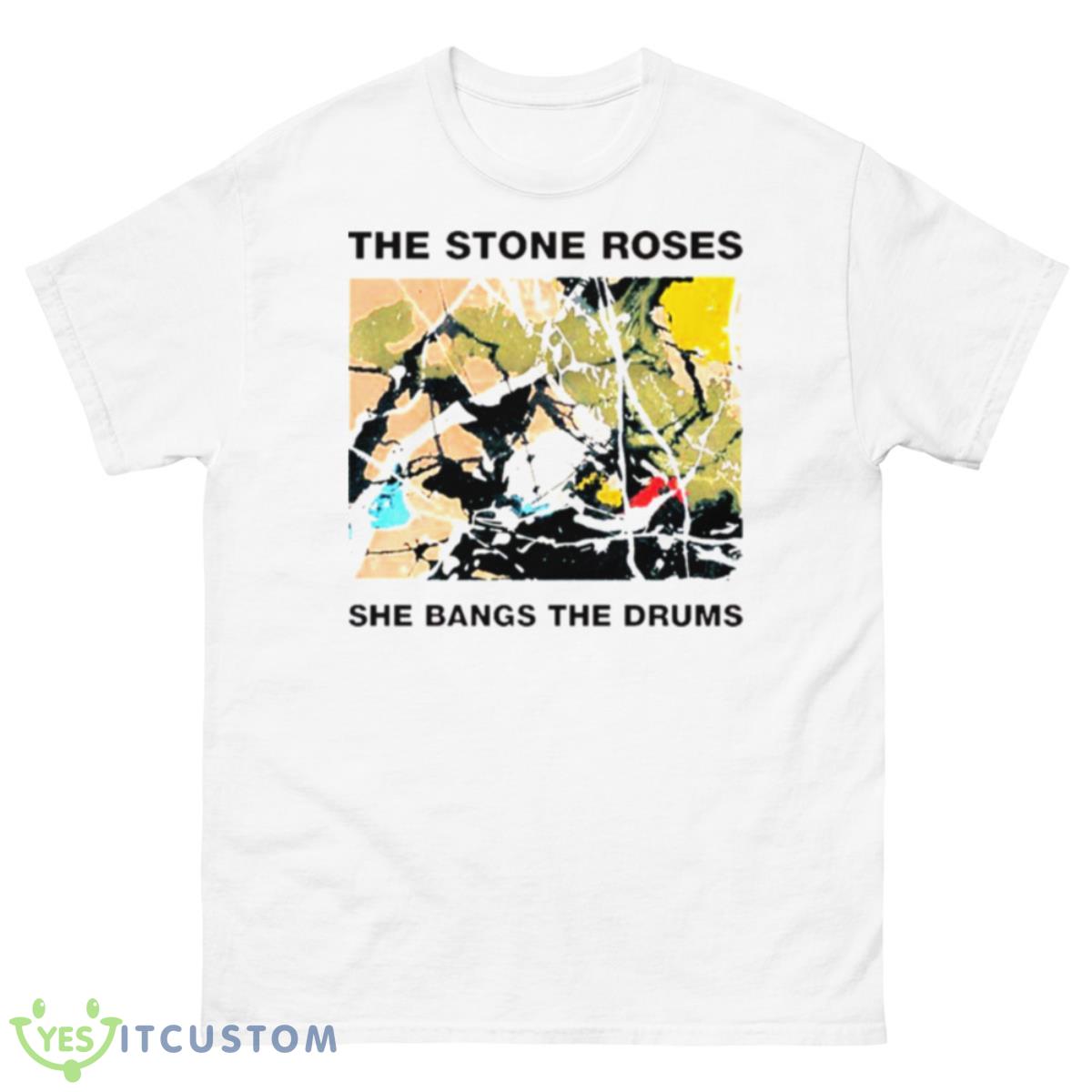 Trending She Bangs The Drums The Stone Roses Shirt 10 Trending She Bangs The Drums The Stone Roses Shirt - 500 Men’s Classic Tee Gildan