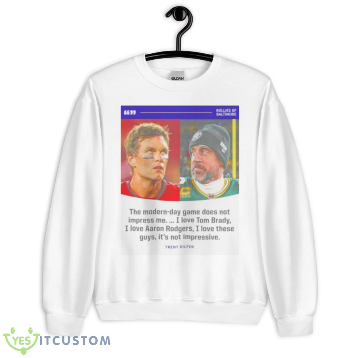 Trent Dilfer The Modern Day Game Does Not Impress Me Shirt 2 Trent Dilfer The Modern Day Game Does Not Impress Me Shirt - Unisex Heavy Blend Crewneck Sweatshirt