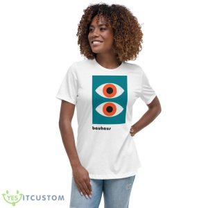 Two Eyes Design 1923 Bauhaus Shirt 9 Two Eyes Design 1923 Bauhaus Shirt - Women's Relaxed Short Sleeve Jersey Tee