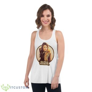 Two Sparrows In A Hurricane Tanya Tucker Shirt 8 Two Sparrows In A Hurricane Tanya Tucker Shirt - Women's Flowy Racerback Tank